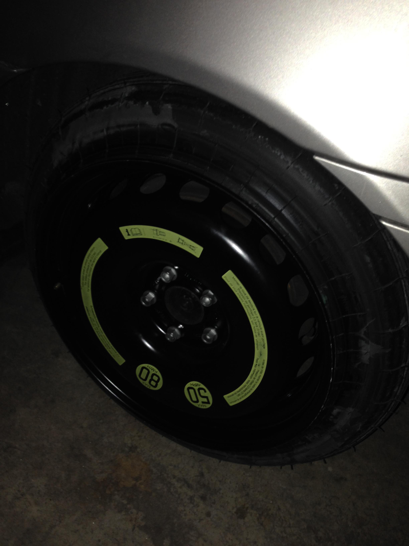Illustration for article titled Blown tire - 2 days after Xmas - have to replace pair - and I'm sick... but cool tech!